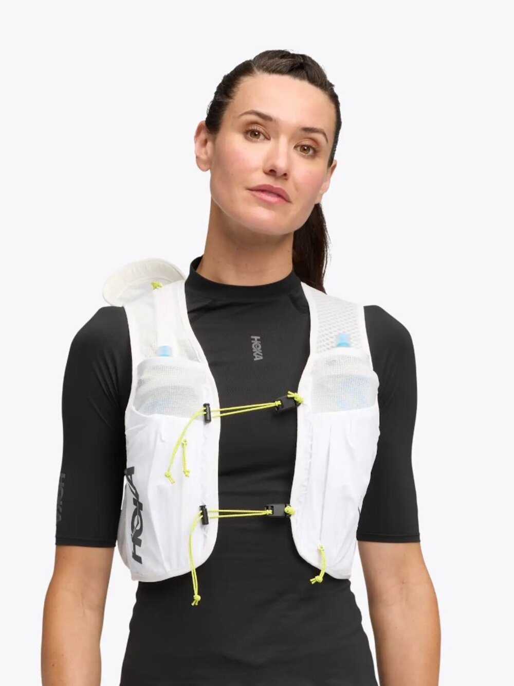 Hoka Trail Vest 10L NWT built-in pole quiver unisex size S hydration